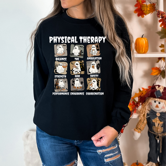 Physical Therapy Ghost Full Color DTF Transfer