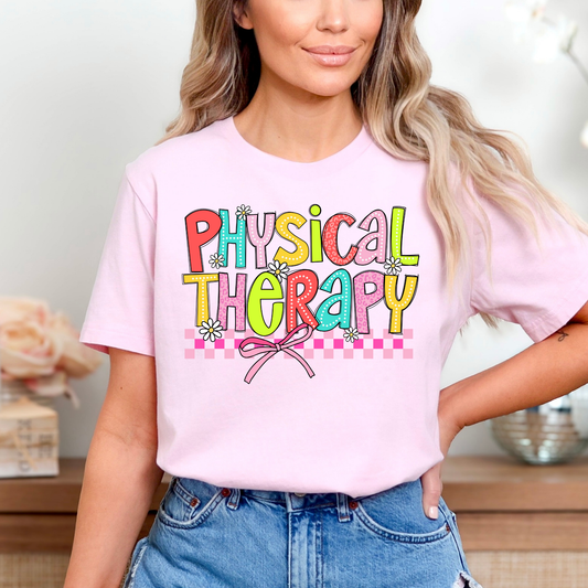 Physical Therapy Full Color DTF Transfer