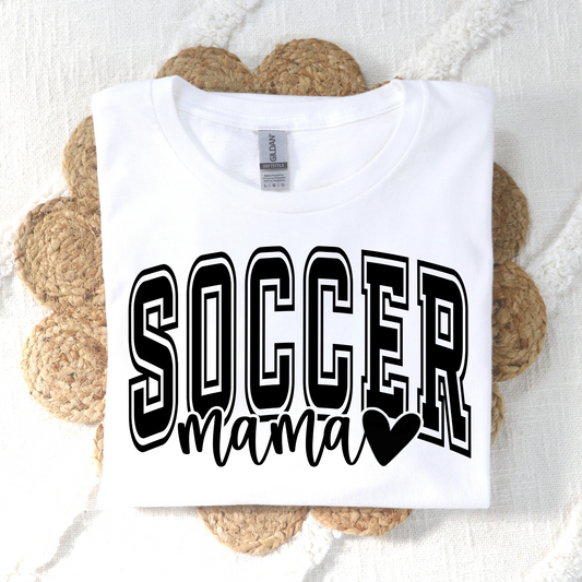 Soccer Mama (Heart) Full Color DTF Transfer