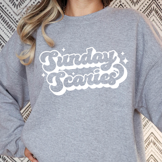 Sunday Scaries Full Color DTF Transfer