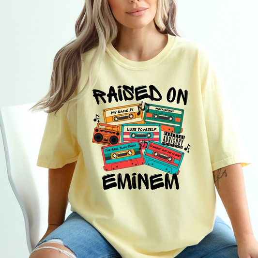 Raised On Eninem Full Color DTF Transfer
