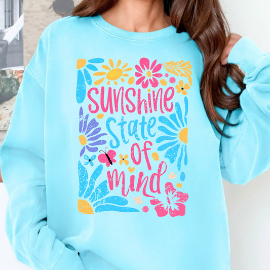 Sunshine State of Mind Full Color DTF Transfer