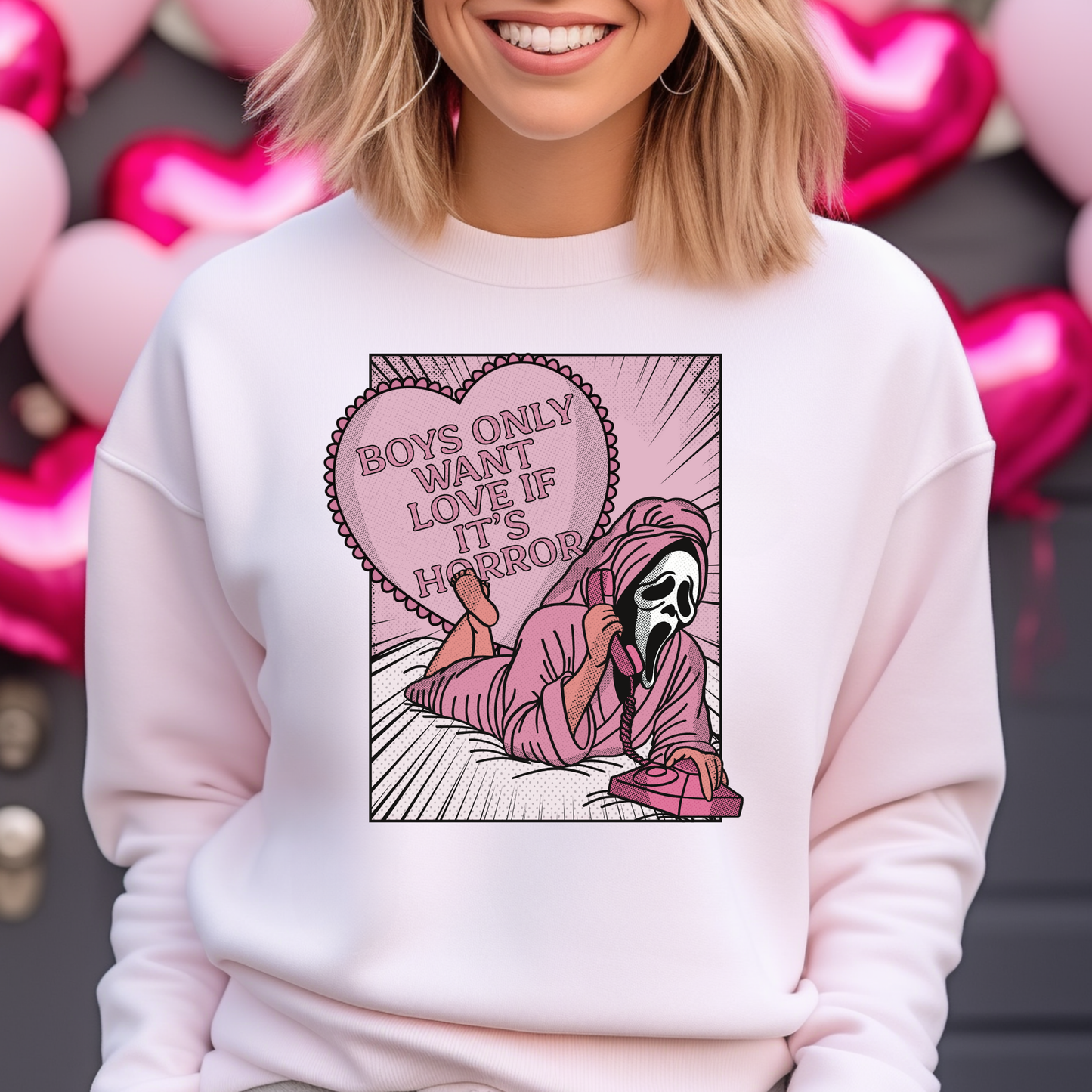 Boys Only Want Kove Its It's Horror (MULTI OPTIONS) Full Color DTF Transfer