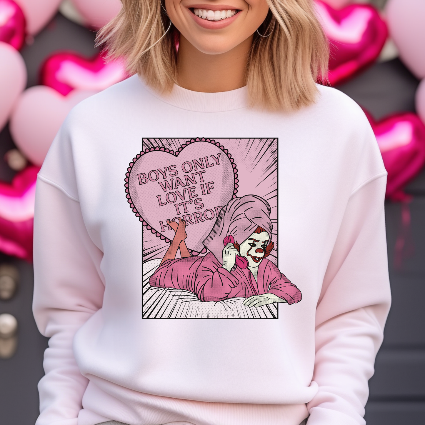 Boys Only Want Kove Its It's Horror (MULTI OPTIONS) Full Color DTF Transfer