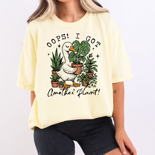 Oops I Got Another Plant (Duck) Full Color DTF Transfer
