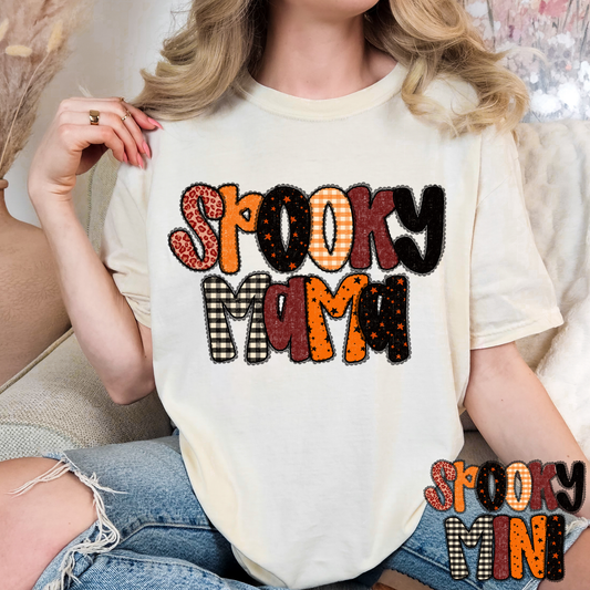 Spooky Mama - Mini (Lace) Full Color DTF Transfer