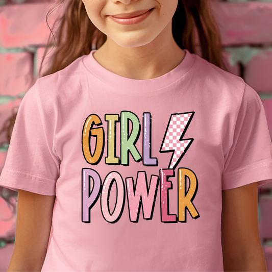 Girl Power Full Color DTF Transfer