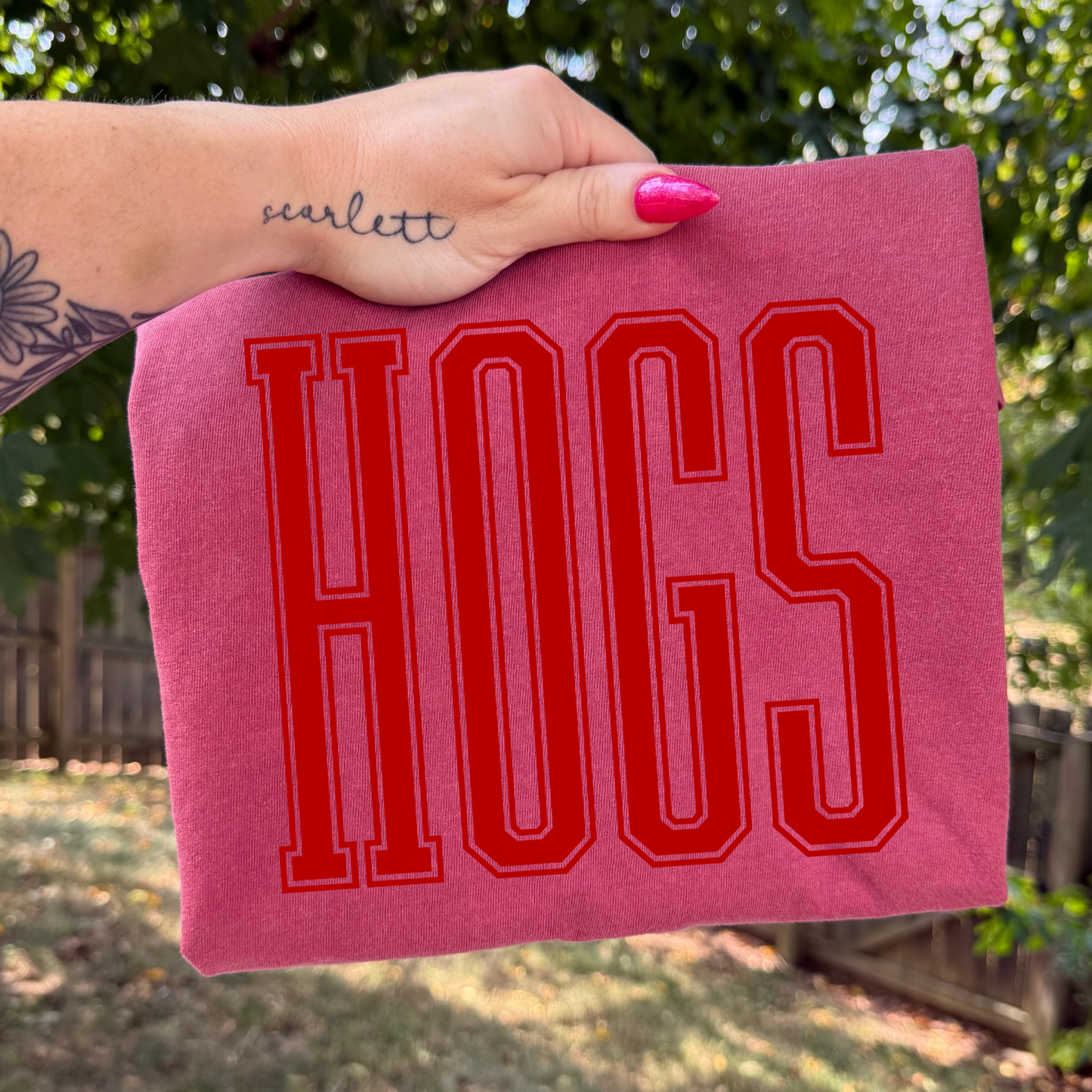 HOGS Full Color DTF Transfer