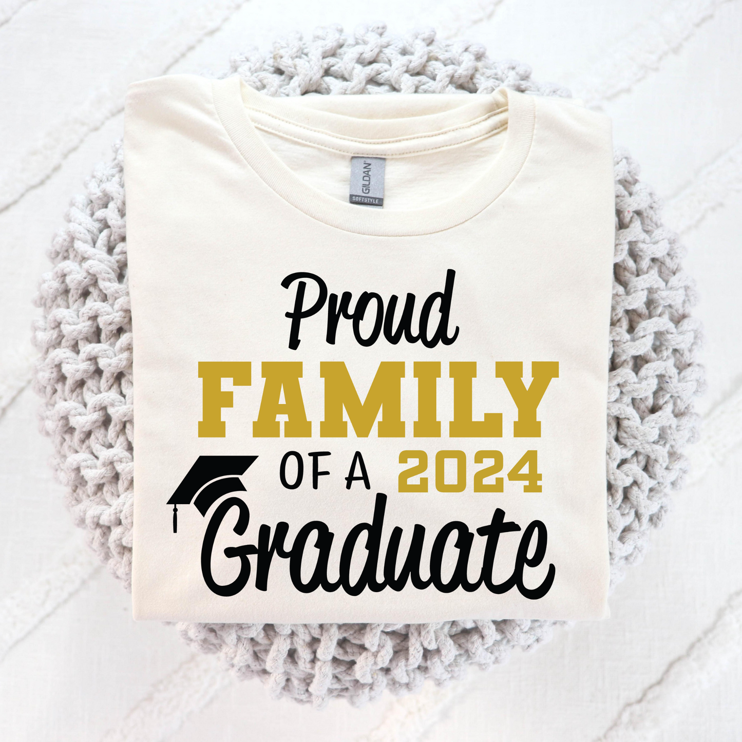 Proud Family Of A 2024 Graduate (MULTI OPTIONS) Full Color DTF Transfer