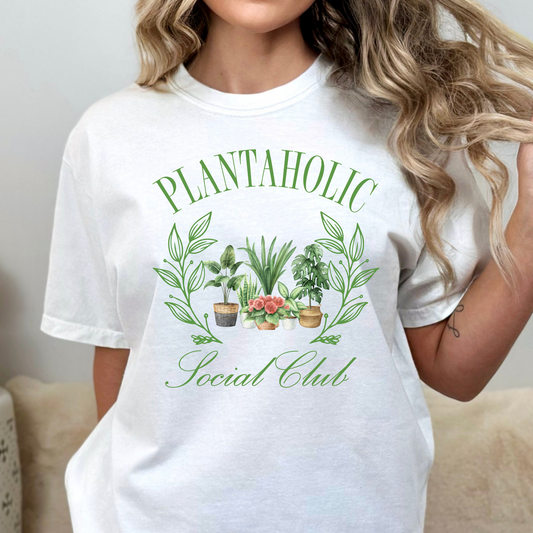 Plantaholic Social Club Full Color DTF Transfer