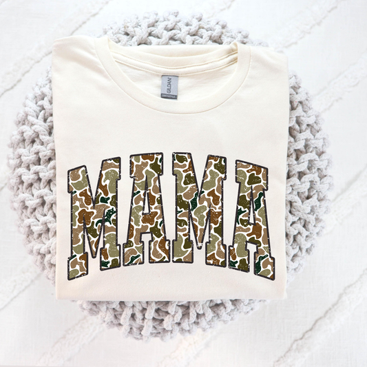 Camo Mama Full Color DTF Transfer