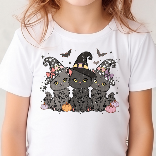Witch Cats Full Color DTF Transfer