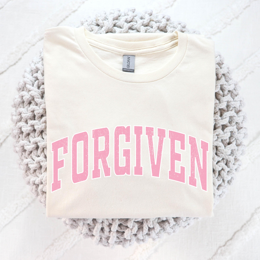 Forgiven (MULTI COLOR OPTIONS) Full Color DTF Transfer