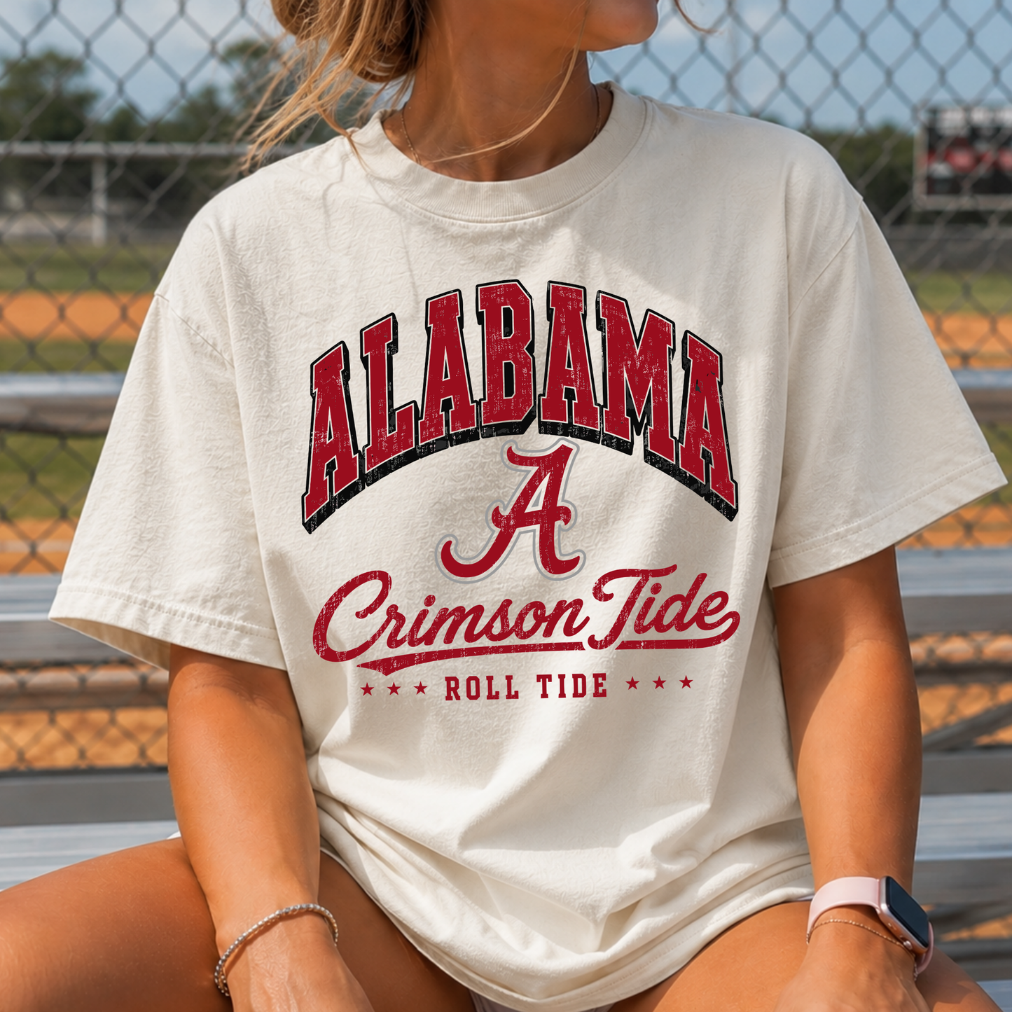 Alabama - Crimson Tide Full Color DTF Transfer
