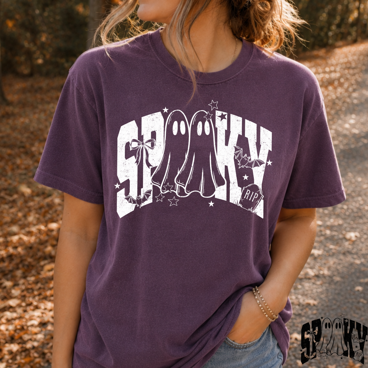 Spooky (Ghosts) Full Color DTF Transfers