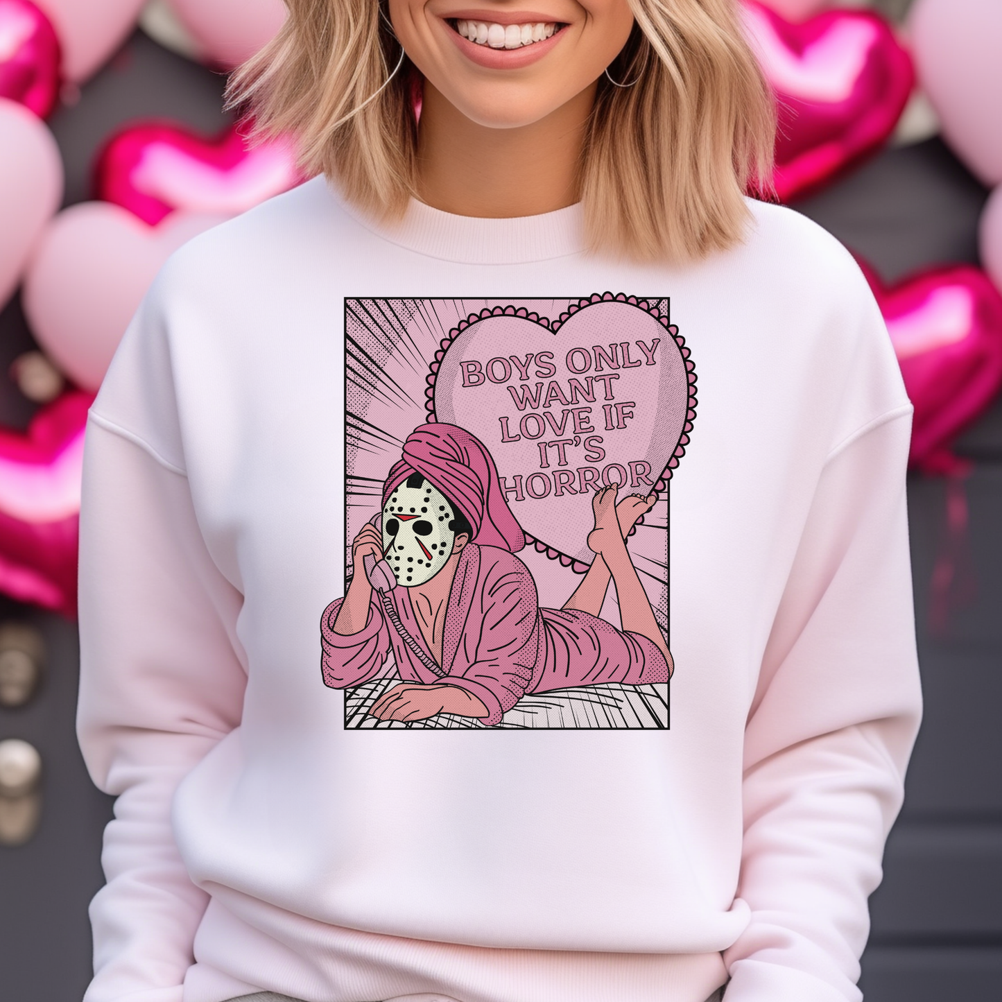 Boys Only Want Kove Its It's Horror (MULTI OPTIONS) Full Color DTF Transfer