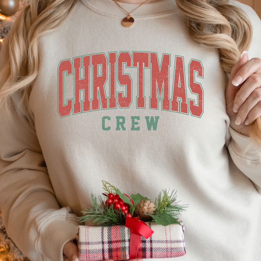 Christmas Crew Full Color DTF Transfer