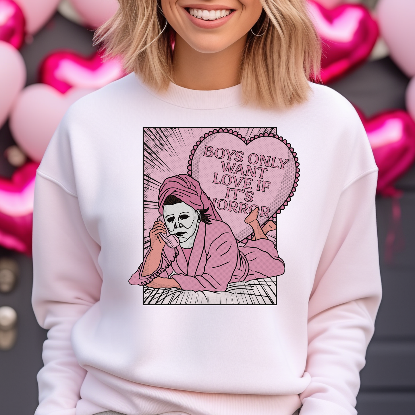 Boys Only Want Kove Its It's Horror (MULTI OPTIONS) Full Color DTF Transfer