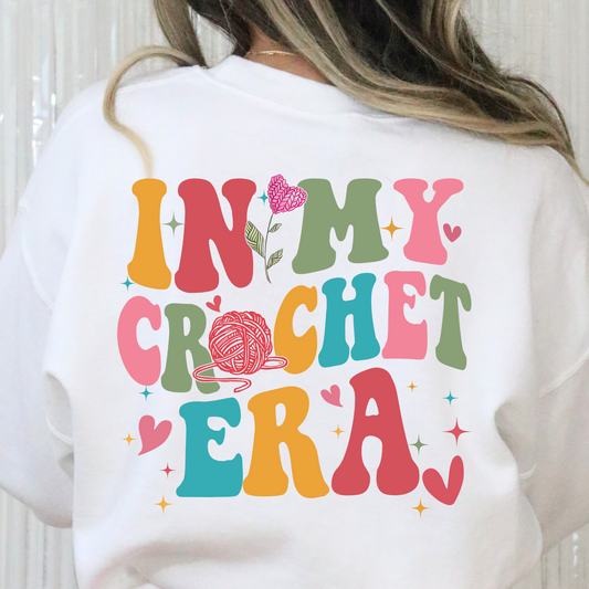 In My Crochet Era Full Color DTF Transfer