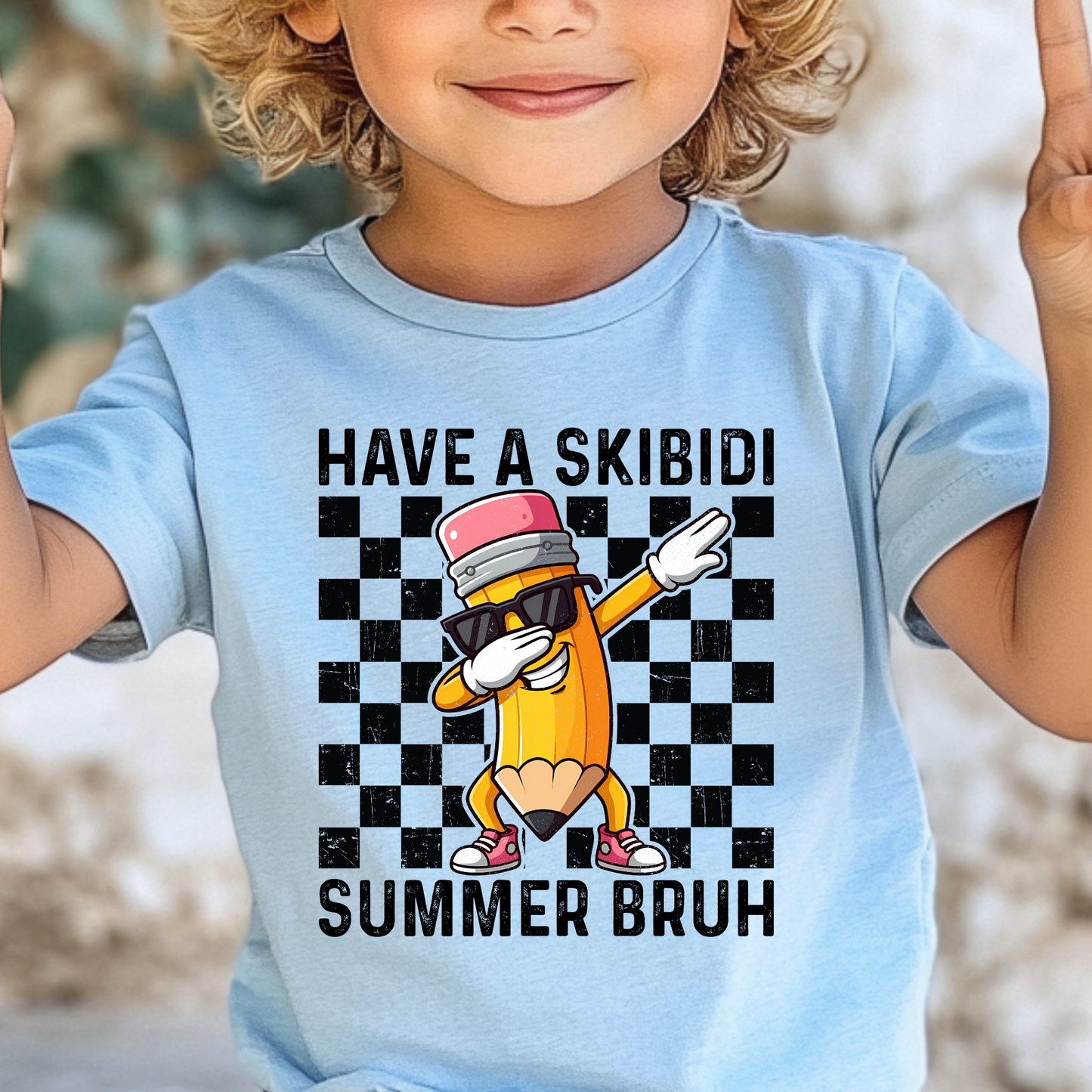 Have A Skibidi Summer Bruh Full Color DTF Transfer