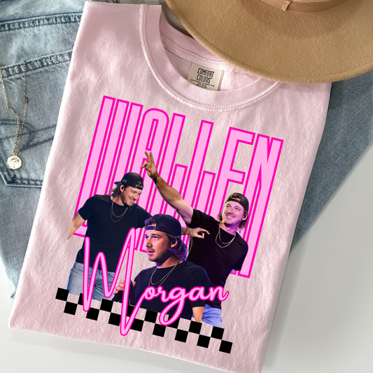 Morgan Wallen (Pink) Full Color DTF Transfer