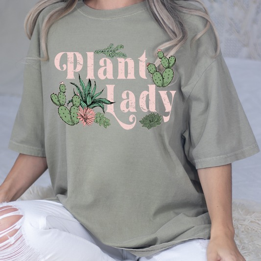 Plant Lady Full Color DTF Transfers