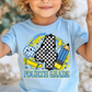 Checkered Boy Blue (MULTI GRADE OPTIONS) Full Color DTF Transfer