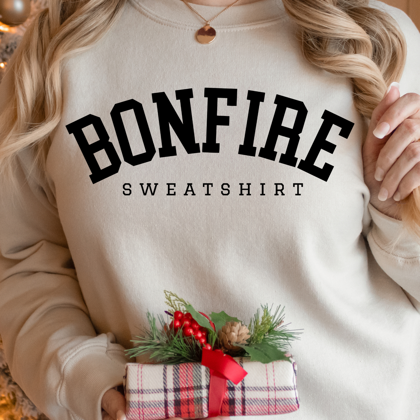 Bonfire Sweatshirt Full Color DTF Transfer