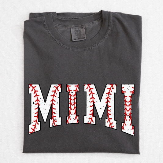 Baseball Mimi Full Color DTF Transfer