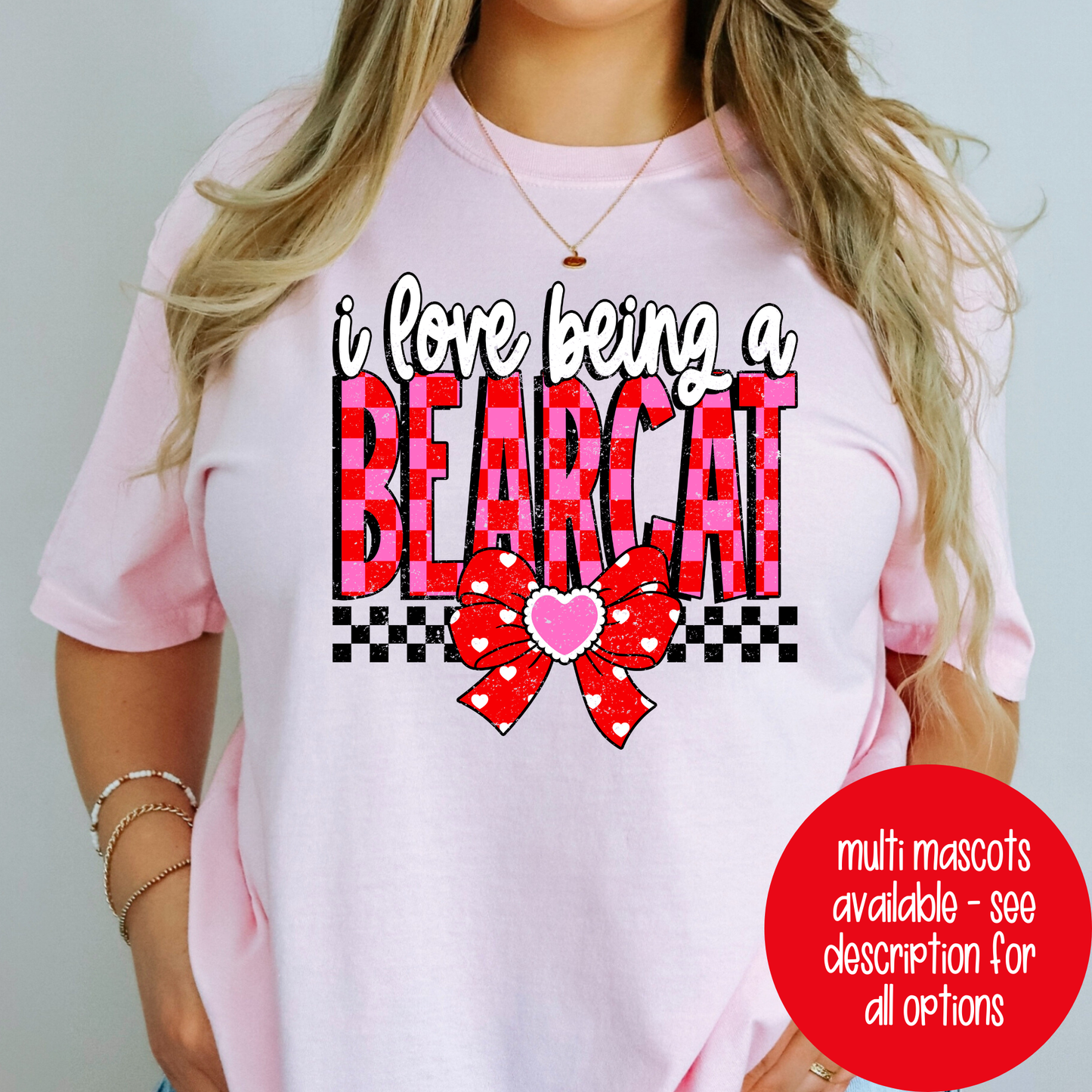 I Love Being A Valentines Mascot (MULTI MASCOT OPTIONS) Full Color DTF Transfer