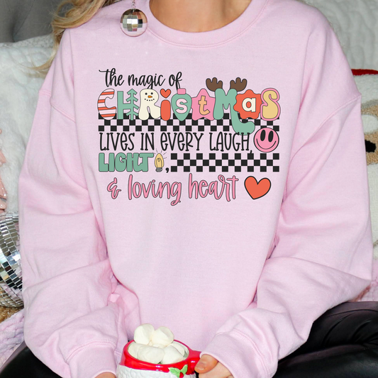 The Magic of Christmas Full Color DTF Transfer