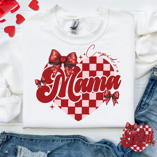 Cupid's Mama Mini Full Color DTF Transfer