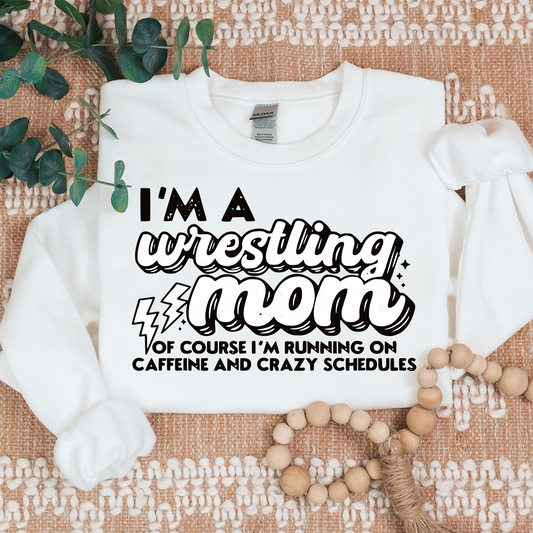 I'm A Wrestling Mom Full Color DTF Transfer