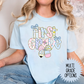 Floral Grade (MULTI GRADE OPTIONS) Full Color DTF Transfer