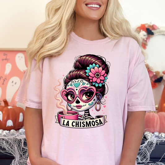 La Chismosa Full Color DTF Transfer