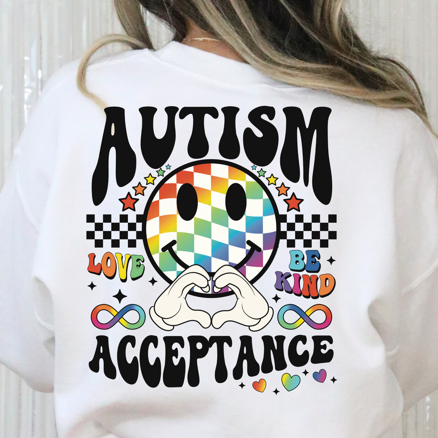 Autism Acceptance Full Color DTF Transfer
