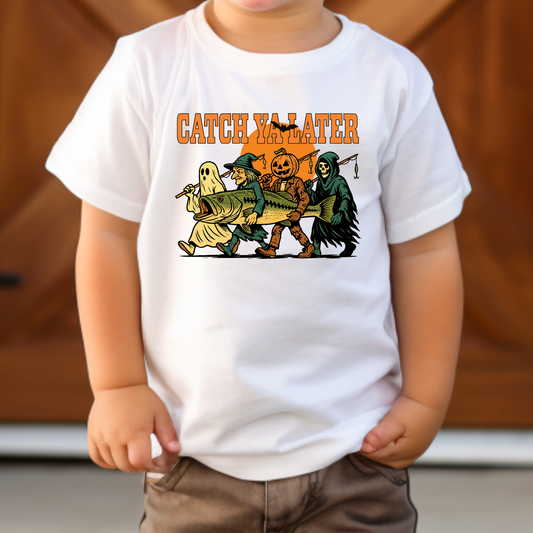 Catch Ya Later (Fishing) Halloween Full Color DTF Transfer