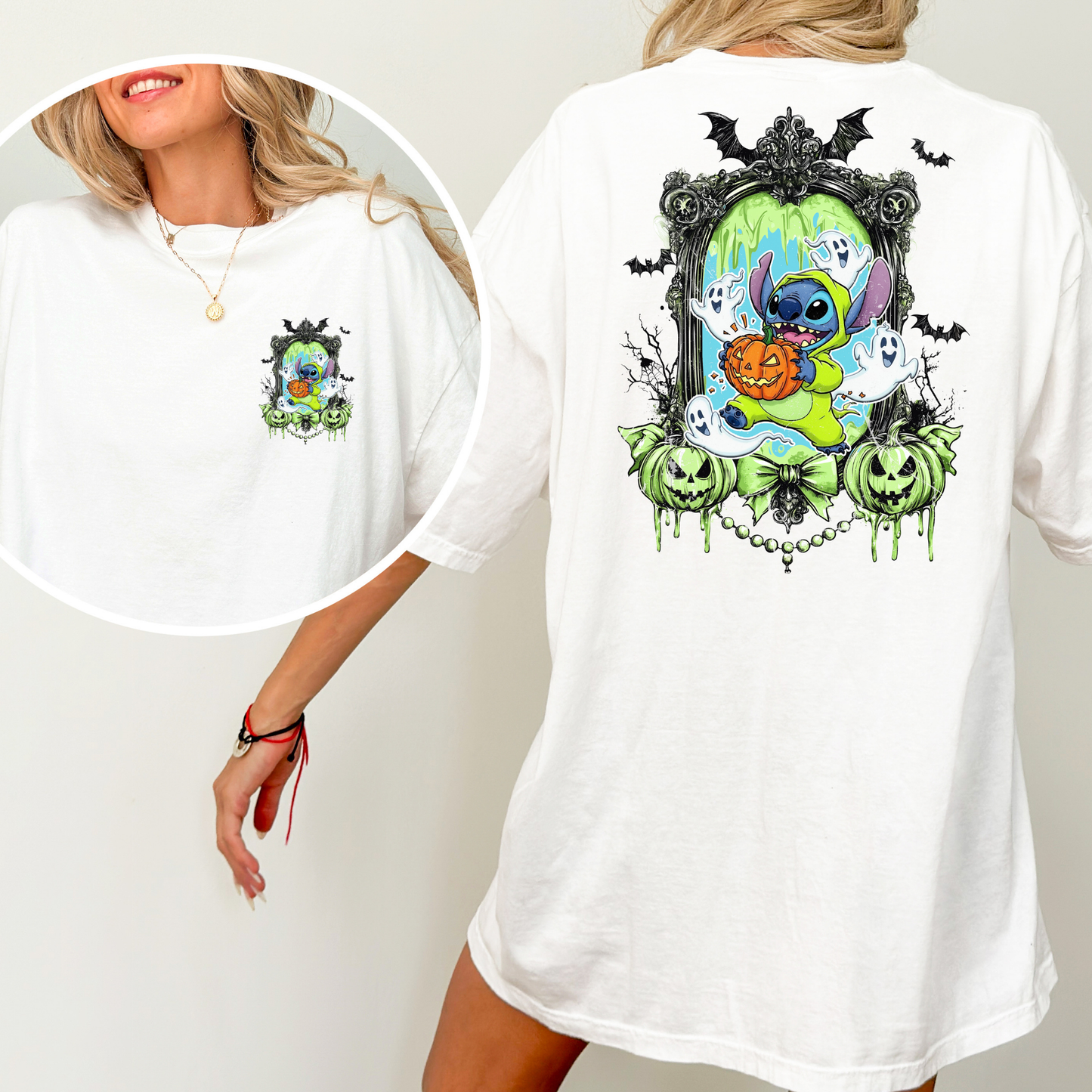 Halloween Stitch Full Color DTF Transfer