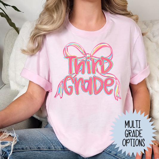Bow Grade (MULTI GRADE OPTIONS) Full Color DTF Transfer