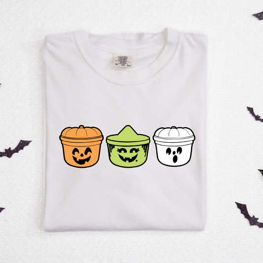 Halloween Buckets Full Color DTF Transfer