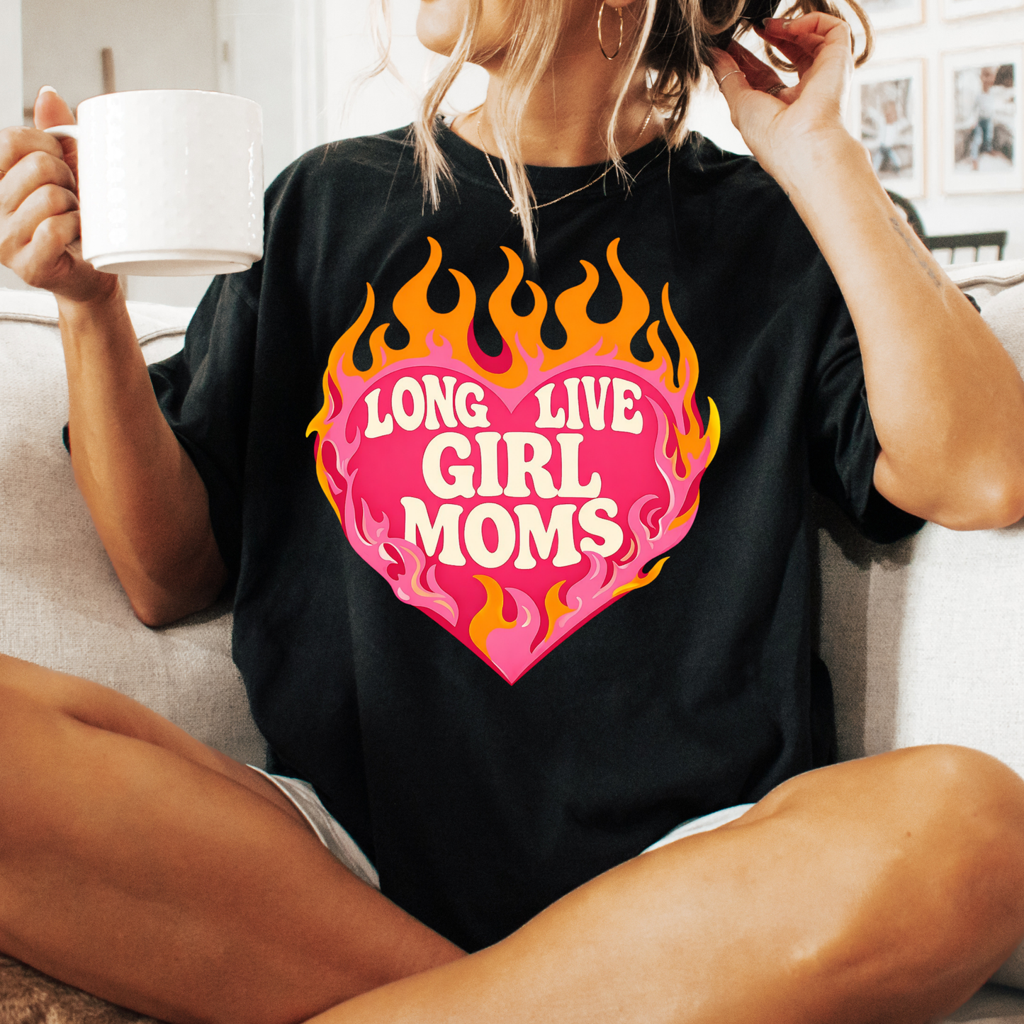 Long Live Girl Moms Full Color DTF Transfer