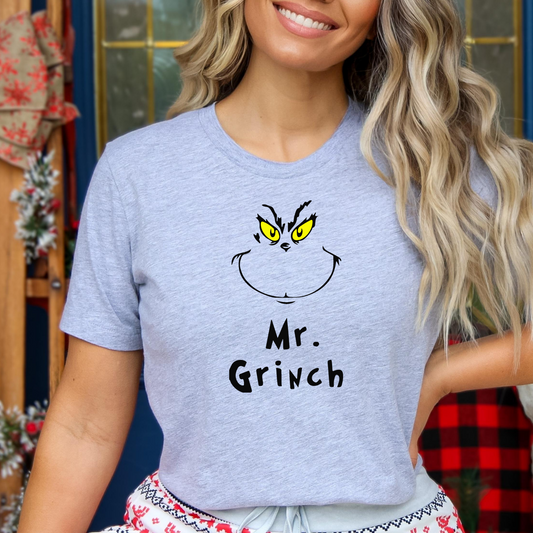 Mr. Grinch Full Color DTF Transfer