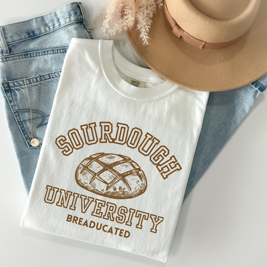 Sourdough University Full Color DTF Transfer
