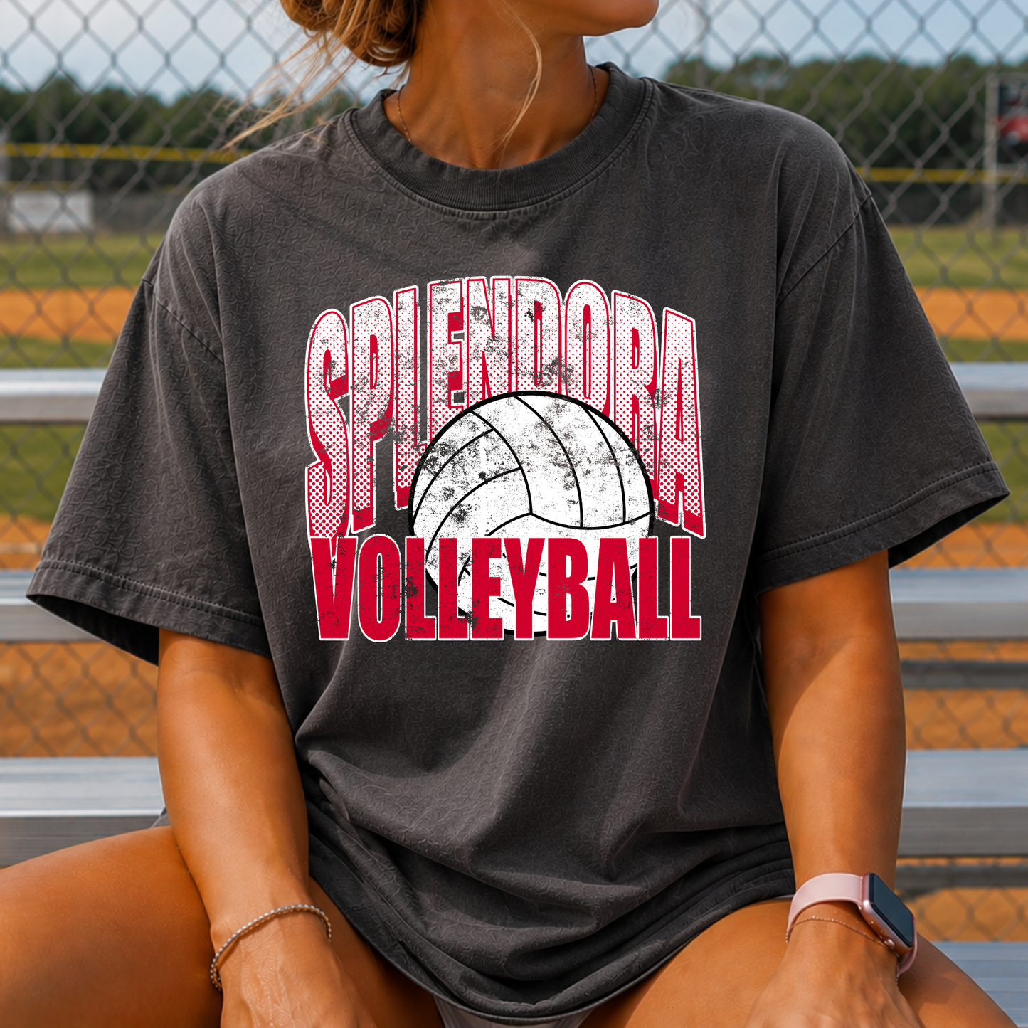 Splendora Volleyball Full Color DTF Transfer