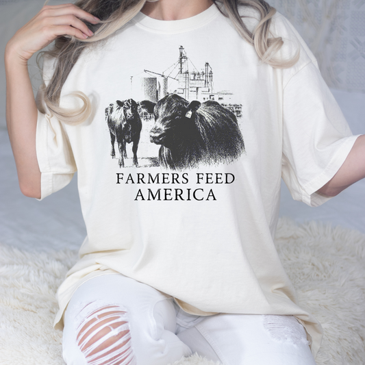 Farmers Feed America Full Color DTF Transfer