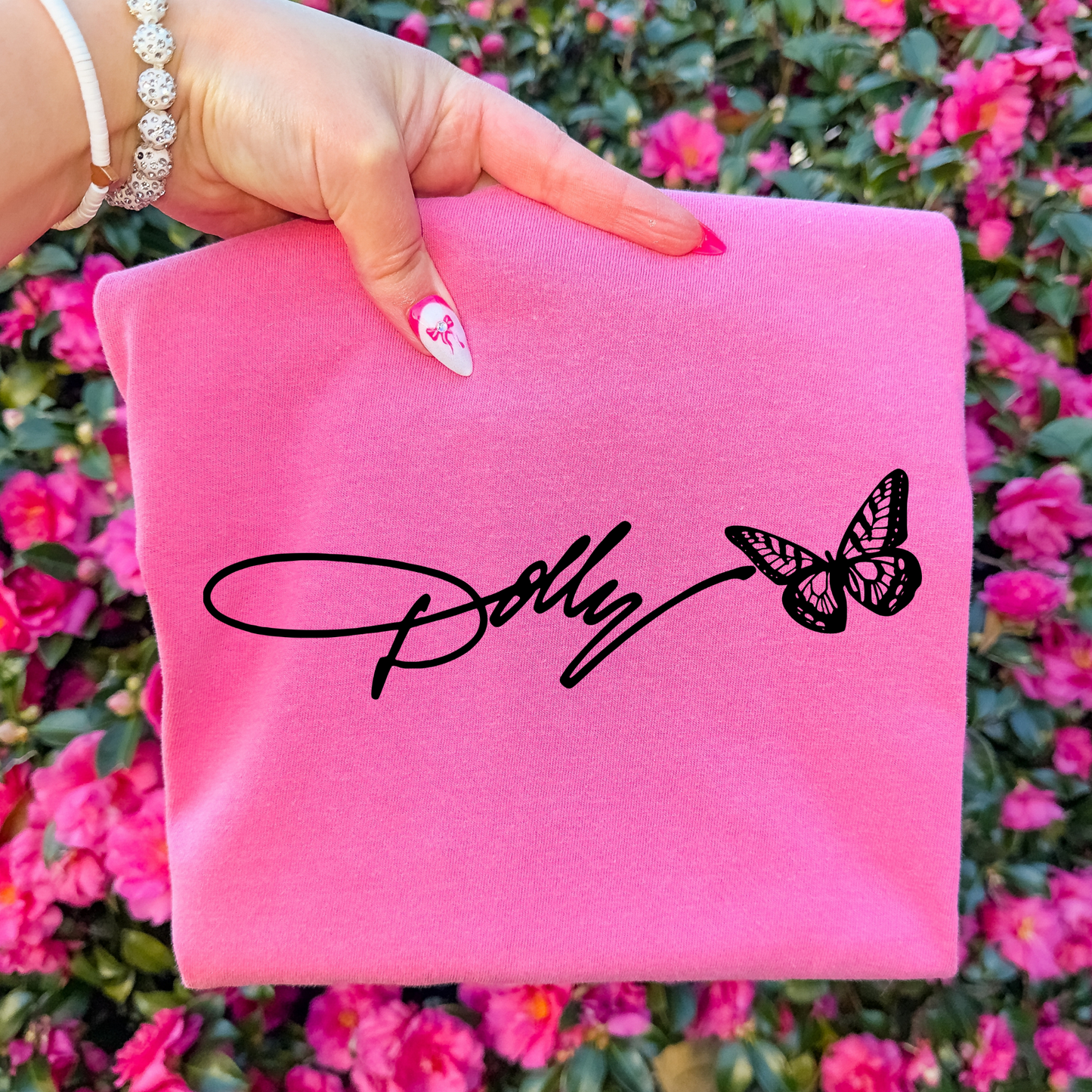 Dolly Signature (Butterfly) Full Color DTF Transfer