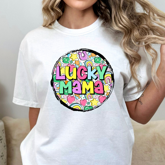 Lucky Mama Mini Full Color DTF Transfer