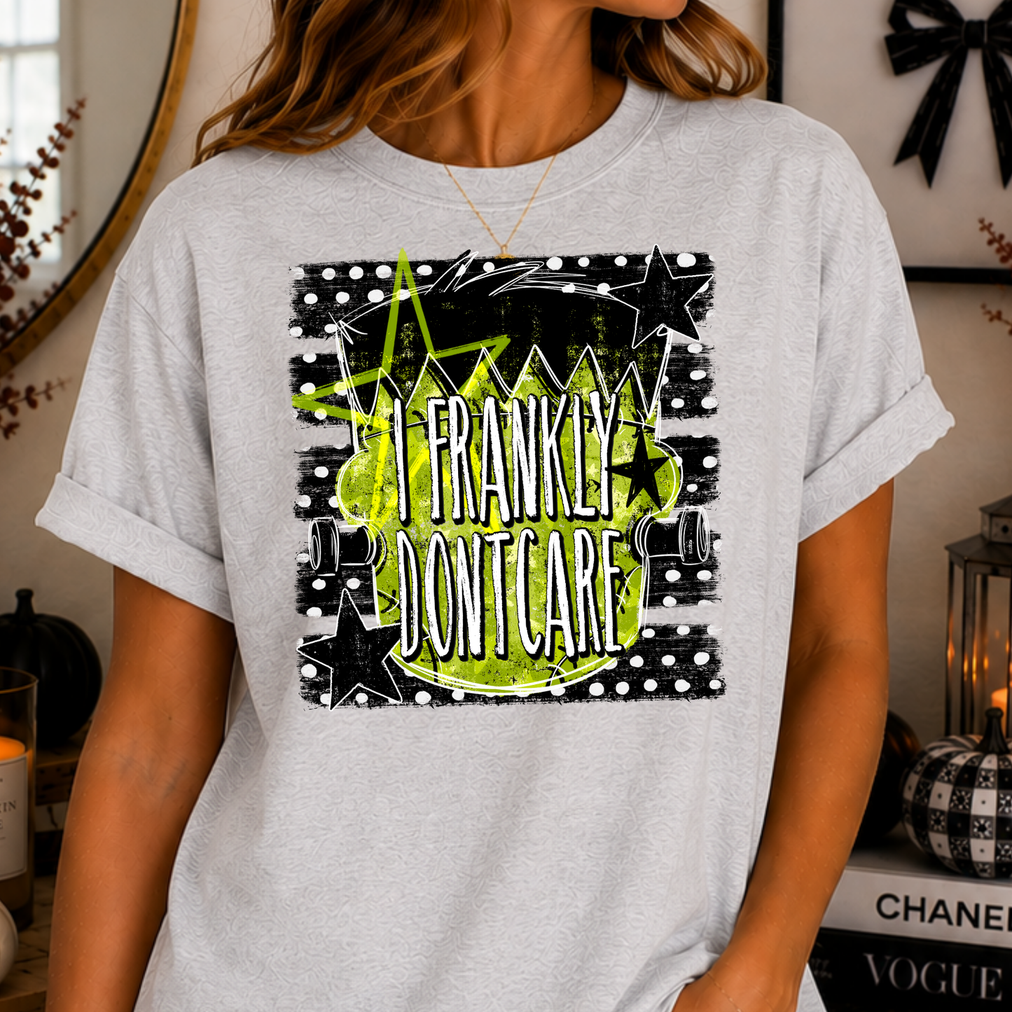 Frankly I Don’t Care Full Color DTF Transfer