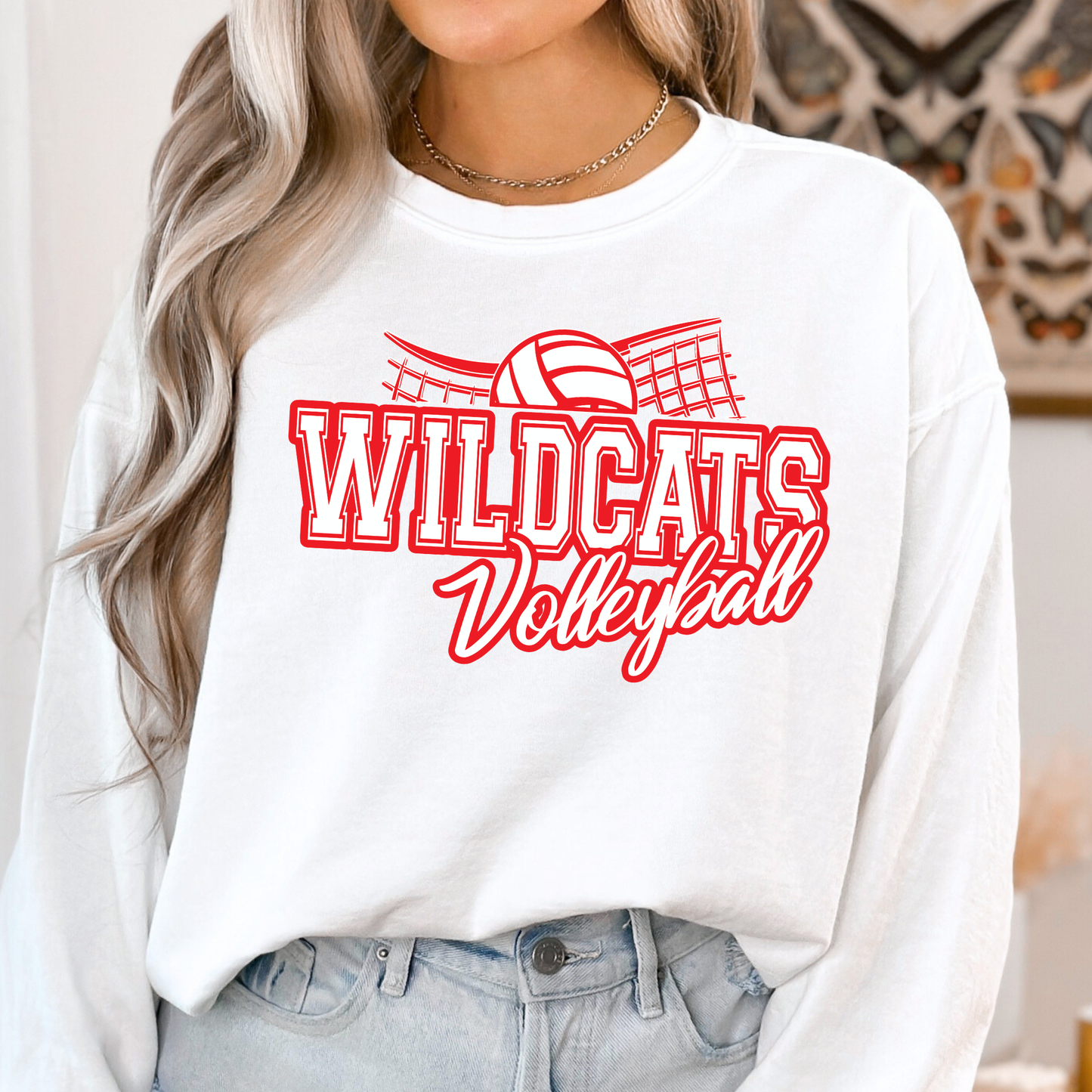 Wildcats Volleyball Full Color DTF Transfer