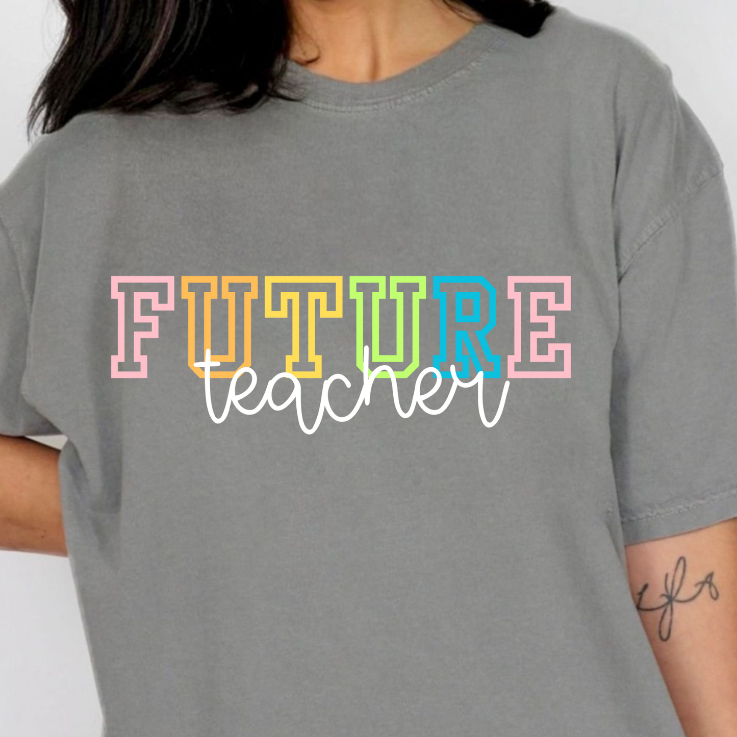 Future Teacher Full Color DTF Transfer